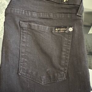 7 For All Mankind Black Jeans